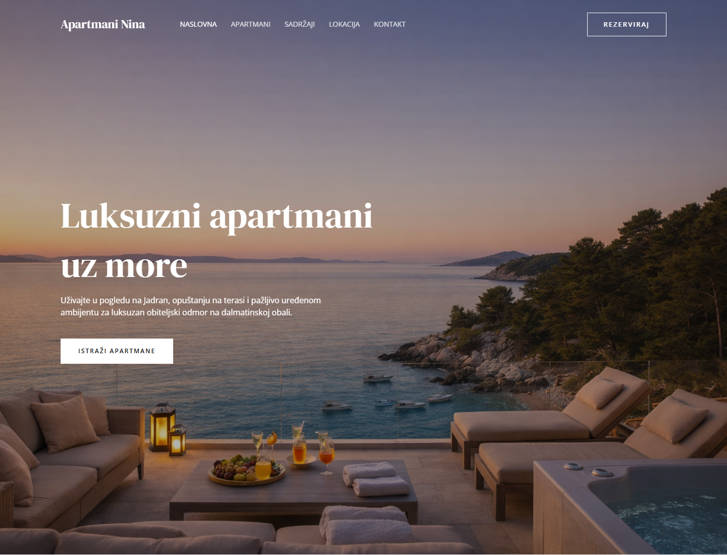 Apartmani Nina PRO primjer